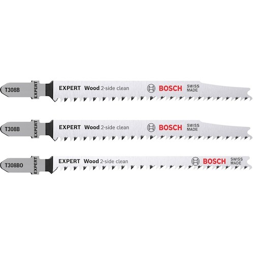 トラスコ中山 ボッシュ ジグソーブレード 3本セット 537-0496 (ご注文単位1パック) 【直送品】