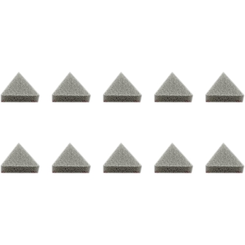 トラスコ中山 プロクソン スポンジ研磨材ファイン10枚三角 420-5683 (ご注文単位1個) 【直送品】