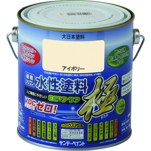 トラスコ中山 サンデーペイント 水性ECOアクア サンレッド 700M 200-9992 (ご注文単位1個) 【直送品】