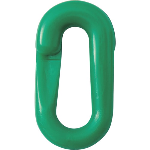 トラスコ中山 緑十字 プラスチックチェーン用ジョイント 緑 PJ-6G 20×39.5(線径6Φ) 2個組 106-6245 (ご注文単位1組) 【直送品】