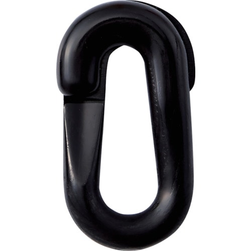 トラスコ中山 緑十字 プラスチックチェーン用ジョイント 黒 PJ-6BK 20×39.5(線径6Φ) 2個組 106-4575 (ご注文単位1組) 【直送品】