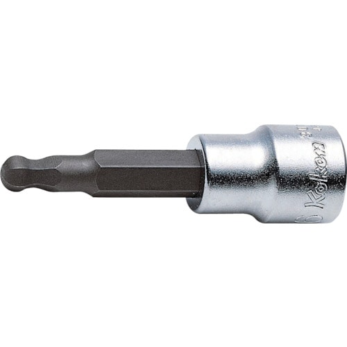 トラスコ中山 コーケン 9.5mm差込 ヘックスビットソケット（BP）全長62mm10mm 121-8351  (ご注文単位1個) 【直送品】