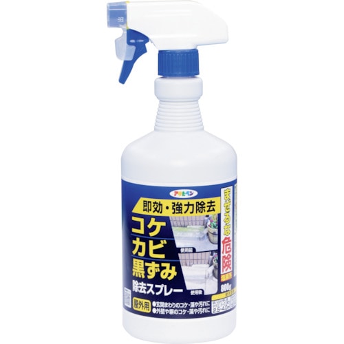 トラスコ中山 アサヒペン コケ・カビ黒ずみ除去スプレー800G 824-8840  (ご注文単位1本) 【直送品】