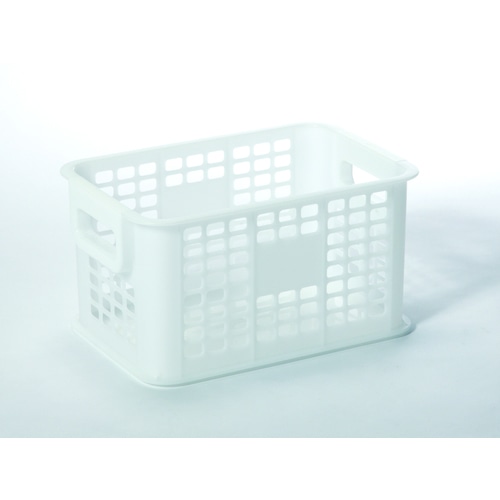 トラスコ中山 SANKO pla 317834 ブライトコンテナー BR-1 W ホワイト 361-9805 (ご注文単位1台) 【直送品】
