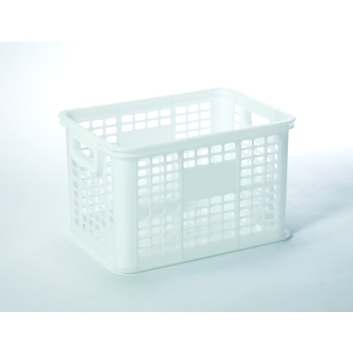 トラスコ中山 SANKO pla 317933 ブライトコンテナー BR-2 W ホワイト 364-3554 (ご注文単位1台) 【直送品】