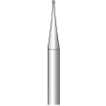 トラスコ中山 ナカニシ 精密スチールカッター (12本入) 球 刃径0.5mm 刃長0.5mm 829-3242 (ご注文単位1パック) 【直送品】