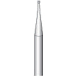 トラスコ中山 ナカニシ 精密スチールカッター (12本入) 球 刃径0.6mm 刃長0.6mm 829-3243 (ご注文単位1パック) 【直送品】