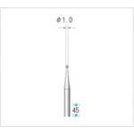 トラスコ中山 ナカニシ 精密スチールカッター (1Pk(袋)=12本入) 刃径1mm 476-4480 (ご注文単位1パック) 【直送品】