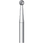 トラスコ中山 ナカニシ 精密スチールカッター (12本入) 球 刃径2.5mm 刃長2.5mm 829-3255 (ご注文単位1パック) 【直送品】
