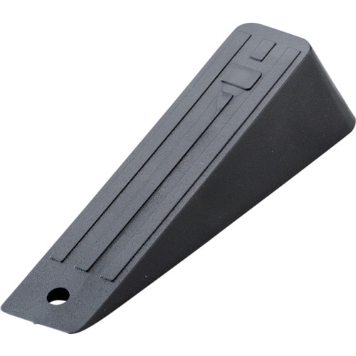 トラスコ中山 緑十字 差し込み式ドアストッパー 黒 ドアストッパー130-(3) H30×W40×D130mm ゴム製 815-1598 (ご注文単位1個) 【直送品】