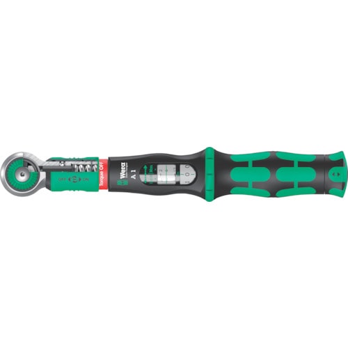 トラスコ中山 Wera 空転式トルクレンチ(プリセット型) A1セーフトルク 2~12Nm 1/4ソケット用 606-9094 (ご注文単位1個) 【直送品】