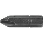 トラスコ中山 ナック ドライバービット インサート 差込6.35xNo.2x25.4L 853-5441 (ご注文単位1本) 【直送品】