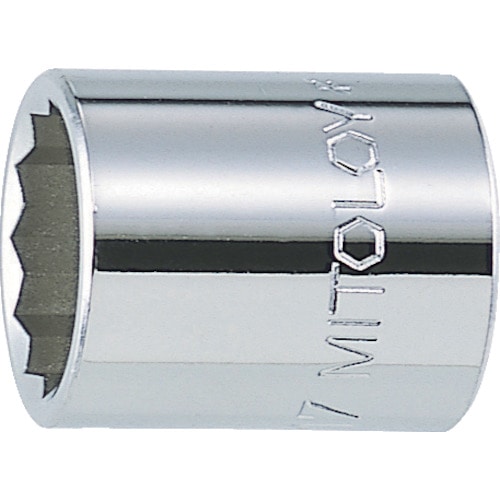 トラスコ中山 ミトロイ 3/8 スペアソケット (12P) 17mm 817-4520 (ご注文単位1個) 【直送品】