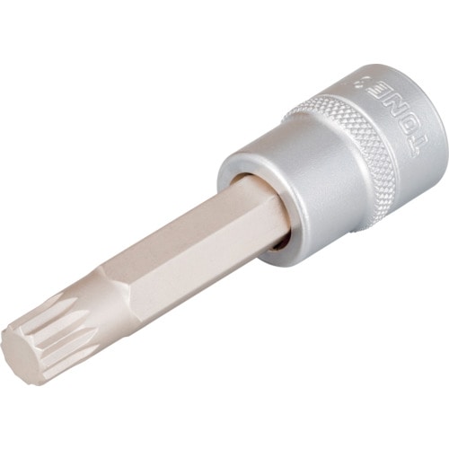 トラスコ中山 TONE 三重四角ビットソケット(自動車整備用) 対辺寸法13.2mm 112-7625 (ご注文単位1個) 【直送品】