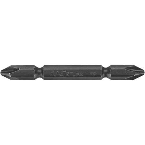 トラスコ中山 ナック タッピングねじ用ドライバービット 差込6.35xNo.2x75L 853-5569 (ご注文単位10本) 【直送品】