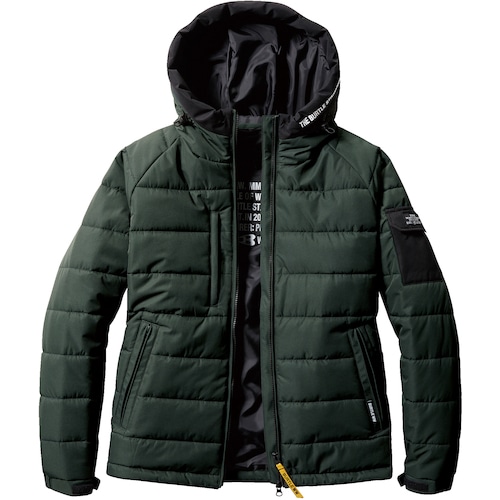 トラスコ中山 バートル 防寒フーディジャケット 5030-61-XXL アーミカーキ 425-1398 (ご注文単位1着) 【直送品】