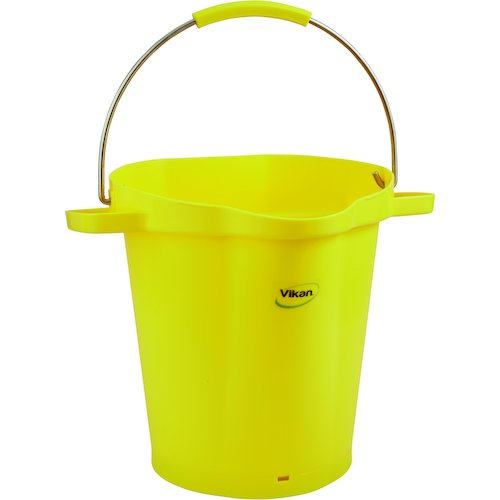 トラスコ中山 Vikan ハイジーンバケット 5692 黄 180-5067 (ご注文単位1個) 【直送品】