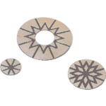 トラスコ中山 ナカニシ レジン ダイヤディスク (3枚入) #80 833-8388 (ご注文単位1パック) 【直送品】