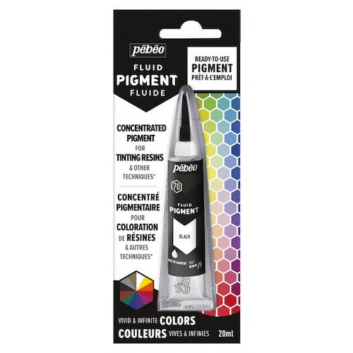 トラスコ中山 ペベオ 【油性リキッド顔料】 フルイドピグメント20ml ブラック 556-1065 (ご注文単位1個) 【直送品】