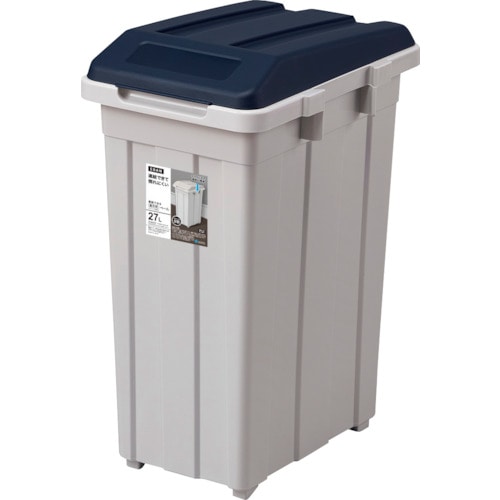 トラスコ中山 アスベル ジョイント分別ペール27L ブルー 502-1376 (ご注文単位1個) 【直送品】