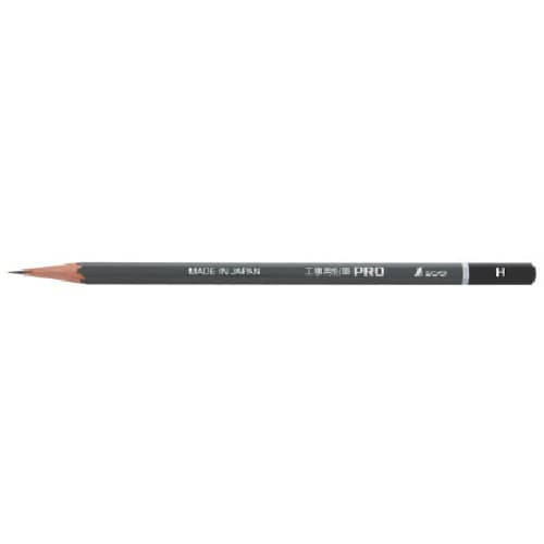 トラスコ中山 シンワ 工事用鉛筆 PRO H 3本入 816-4581 (ご注文単位1パック) 【直送品】