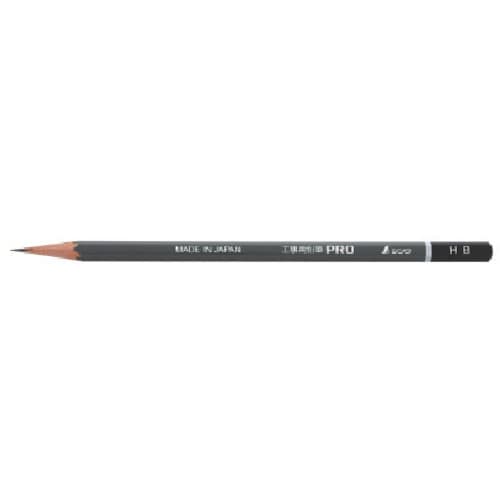 トラスコ中山 シンワ 工事用鉛筆 PRO HB 3本入 816-4582 (ご注文単位1パック) 【直送品】