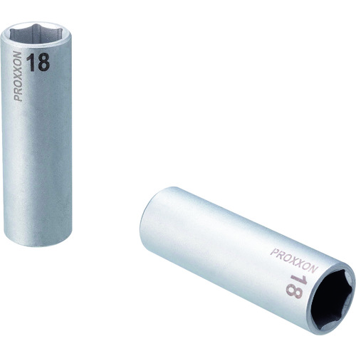 トラスコ中山 プロクソン ディープソケット1/2”(6角タイプ) 18mm 239-3151 (ご注文単位1個) 【直送品】