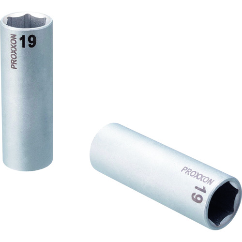 トラスコ中山 プロクソン ディープソケット1/2”(6角タイプ) 19mm 239-3154 (ご注文単位1個) 【直送品】