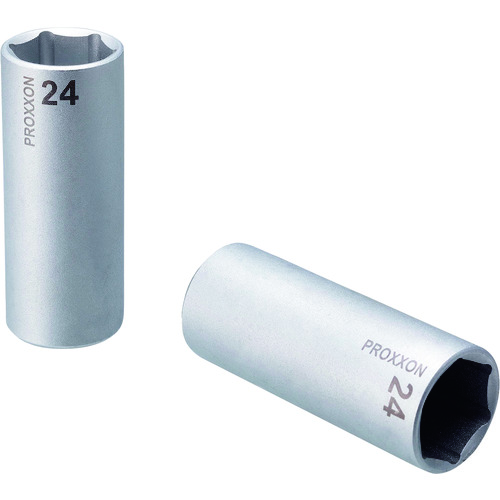 トラスコ中山 プロクソン ディープソケット1/2”(6角タイプ) 24mm 239-3148 (ご注文単位1個) 【直送品】