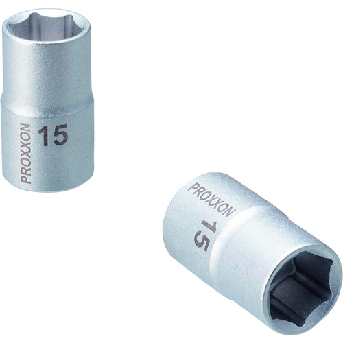 トラスコ中山 プロクソン ソケット1/2”(6角タイプ) 15mm 239-3116 (ご注文単位1個) 【直送品】