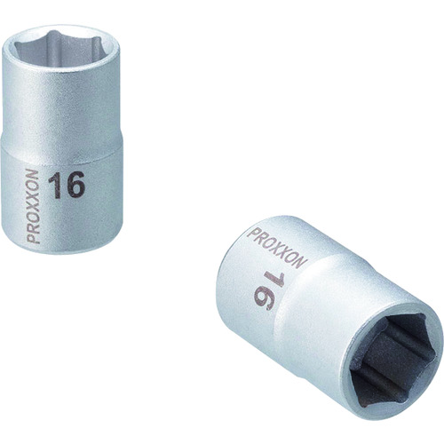 トラスコ中山 プロクソン ソケット1/2”(6角タイプ) 16mm 239-1638 (ご注文単位1個) 【直送品】