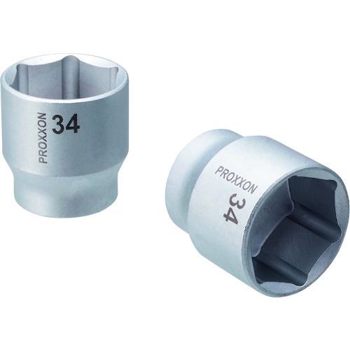 トラスコ中山 プロクソン ソケット1/2”(6角タイプ) 34mm 239-3120 (ご注文単位1個) 【直送品】
