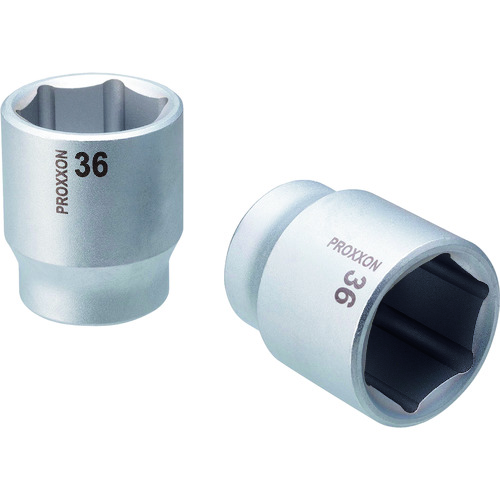 トラスコ中山 プロクソン ソケット1/2”(6角タイプ) 36mm 239-3118 (ご注文単位1個) 【直送品】