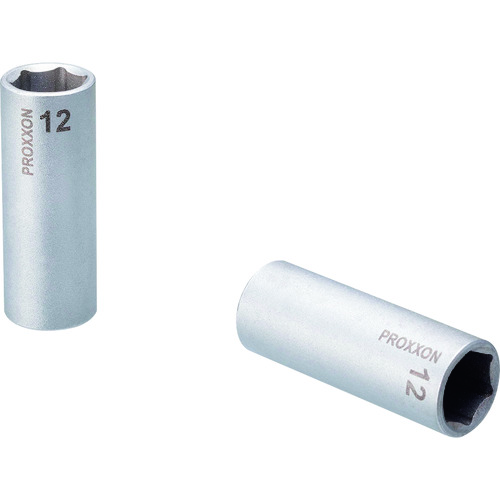 トラスコ中山 プロクソン ディープソケット3/8”(6角タイプ) 12mm 239-3135 (ご注文単位1個) 【直送品】