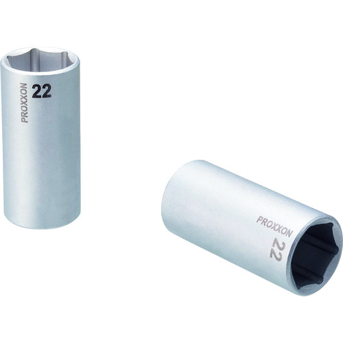 トラスコ中山 プロクソン ディープソケット3/8”(6角タイプ) 22mm 239-3136 (ご注文単位1個) 【直送品】