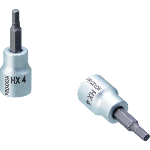 トラスコ中山 プロクソン ヘックスビットソケット3/8” 4mm 239-3170 (ご注文単位1個) 【直送品】