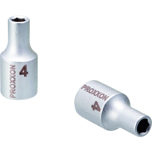 トラスコ中山 プロクソン ソケット1/4”(6角タイプ) 4mm 239-1600 (ご注文単位1個) 【直送品】