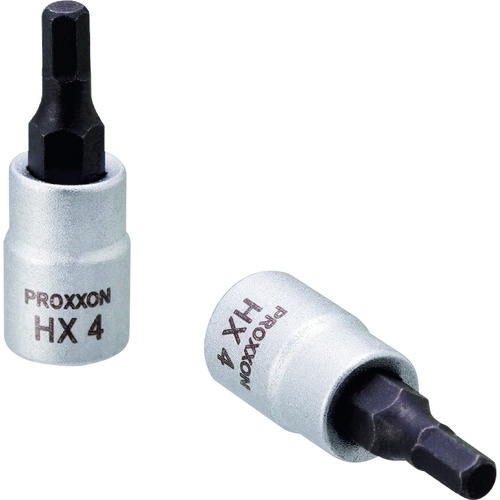 トラスコ中山 プロクソン ヘックスビットソケット1/4” 4mm 239-3164 (ご注文単位1個) 【直送品】