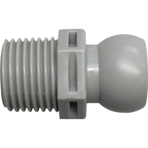 トラスコ中山 日機 クーラントシステム1/2 コネクター灰色 PT1/2 (2個入) 253-1627 (ご注文単位1袋) 【直送品】