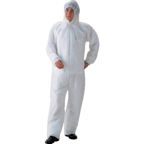 トラスコ中山 AS デイスポつなぎ服 男性用 828-6327 (ご注文単位1着) 【直送品】