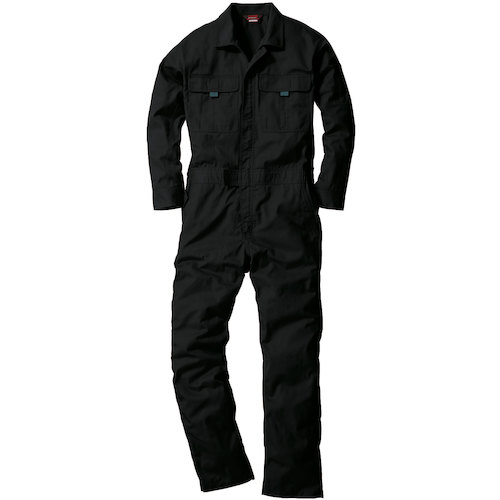 トラスコ中山 桑和 9300 つなぎ ブラック L 544-0648 (ご注文単位1着) 【直送品】
