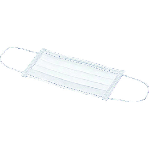 トラスコ中山 AS クリーンルーム用ディスポマスク 50枚入 407-6362 (ご注文単位1箱) 【直送品】