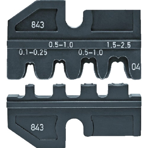トラスコ中山 KNIPEX 9739-05 交換用ダイス(9733-01/9733-02用) 761-9308 (ご注文単位1セット) 【直送品】