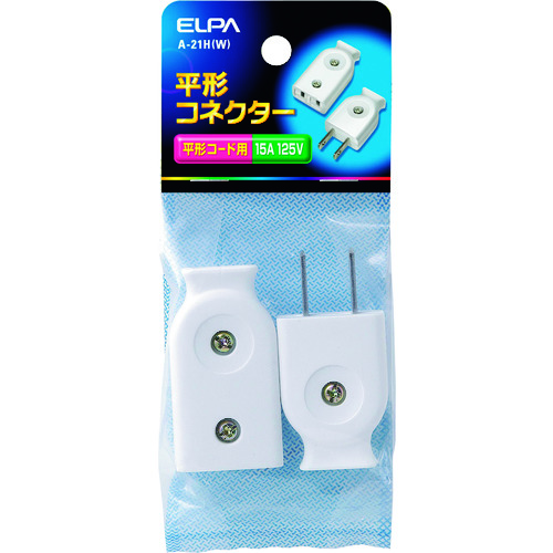 トラスコ中山 ELPA 平型コネクター 201-9805 (ご注文単位1個) 【直送品】