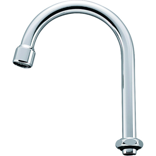 トラスコ中山 SANEI 泡沫横形ツル首パイプ 167-3800 (ご注文単位1個) 【直送品】