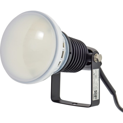 トラスコ中山 日動 エコビックLED投光器20W 常設型 昼白色 電線1.5m 本体黒 249-8701 (ご注文単位1台) 【直送品】