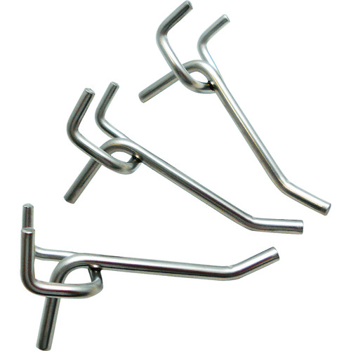 トラスコ中山 WAKI ボードフック T型 30ミリ3本入り 171-0301 (ご注文単位1袋) 【直送品】