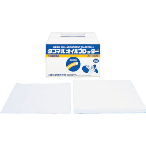 トラスコ中山 エム・エーライフ タフネルオイルブロッター シートタイプ 500x500mm (100枚入) 361-3241 (ご注文単位1箱) 【直送品】