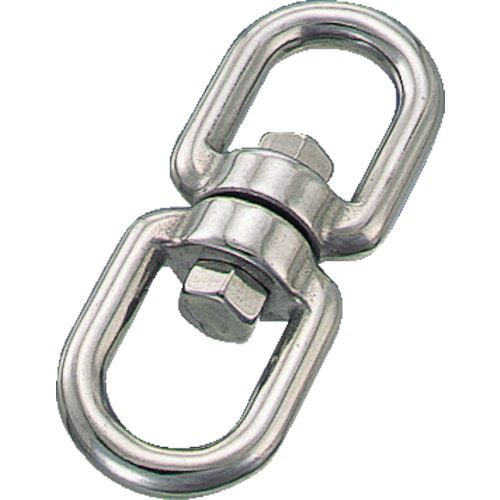 トラスコ中山 水本 ステンレス スイベル 線径3mm 長さ27.5mm 211-7428 (ご注文単位1個) 【直送品】