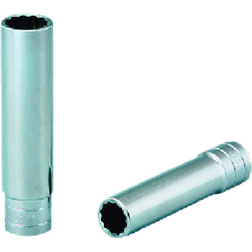 トラスコ中山 KTC 12.7sq.ディープソケット(十二角)パック・台紙仕様 差込角12.7mm B4L-31袋入り 859-1473 (ご注文単位1個) 【直送品】